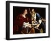 Judith and her Maidservant with the Head of Holofernes-Artemisia Gentileschi-Framed Giclee Print