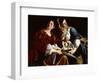 Judith and her Maidservant with the Head of Holofernes-Artemisia Gentileschi-Framed Giclee Print