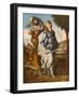 Judith and Her Servant with the Head of Holofernes-Sandro Botticelli-Framed Giclee Print