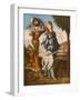 Judith and Her Servant with the Head of Holofernes-Sandro Botticelli-Framed Giclee Print