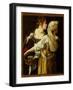 Judith and Her Servant-Artemisia Gentileschi-Framed Giclee Print