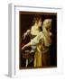 Judith and Her Servant-Artemisia Gentileschi-Framed Giclee Print