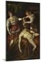 Judith and Holofernes, 1590-Domenico Robusti-Mounted Giclee Print