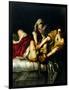 Judith and Holofernes, 1612-21-Artemisia Gentileschi-Framed Giclee Print