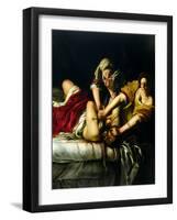 Judith and Holofernes, 1612-21-Artemisia Gentileschi-Framed Giclee Print