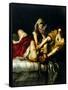 Judith and Holofernes, 1612-21-Artemisia Gentileschi-Framed Stretched Canvas