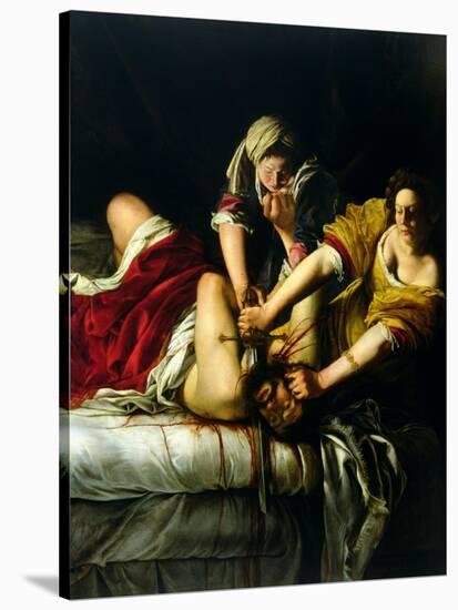 Judith and Holofernes, 1612-21-Artemisia Gentileschi-Stretched Canvas