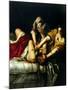 Judith and Holofernes, 1612-21-Artemisia Gentileschi-Mounted Giclee Print