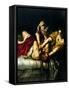 Judith and Holofernes, 1612-21-Artemisia Gentileschi-Framed Stretched Canvas