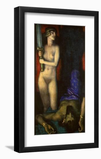 Judith and Holofernes, 1926-Franz von Stuck-Framed Giclee Print