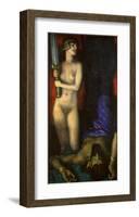 Judith and Holofernes, 1926-Franz von Stuck-Framed Giclee Print