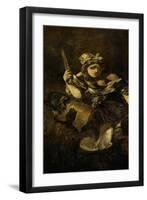 Judith and Holofernes, A Black Painting from the Quinta Del Sordo, Goya's Hourse, 1819-1823-Francisco de Goya-Framed Giclee Print