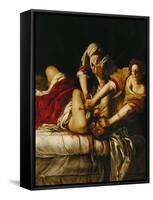 Judith and Holofernes, Around 1620-Artemisia Gentileschi-Framed Stretched Canvas