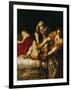 Judith and Holofernes, Around 1620-Artemisia Gentileschi-Framed Premium Giclee Print