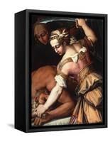 Judith and Holofernes, C.1554-Giorgio Vasari-Framed Stretched Canvas