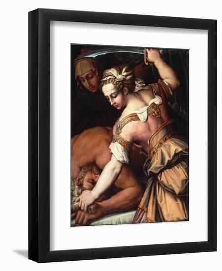 Judith and Holofernes, C.1554-Giorgio Vasari-Framed Giclee Print