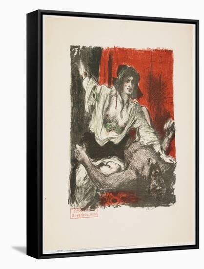 Judith and Holofernes, from Das Buch Judith (The Book of Judith), 1910-Lovis Corinth-Framed Stretched Canvas