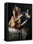 Judith and Holofernes-Artemisia Gentileschi-Framed Stretched Canvas