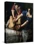 Judith and Holofernes-Artemisia Gentileschi-Stretched Canvas