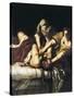 Judith and Holofernes-Artemisia Gentileschi-Stretched Canvas