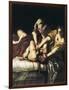 Judith and Holofernes-Artemisia Gentileschi-Framed Art Print