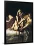 Judith and Holofernes-Artemisia Gentileschi-Framed Art Print