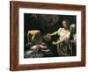 Judith and Holofernes-Caravaggio-Framed Art Print