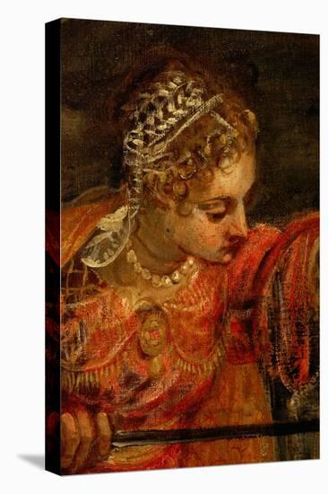 Judith and Holofernes-Jacopo Robusti Tintoretto-Stretched Canvas