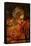 Judith and Holofernes-Jacopo Robusti Tintoretto-Framed Stretched Canvas