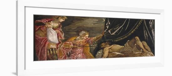 Judith and Holofernes-Jacopo Tintoretto-Framed Giclee Print