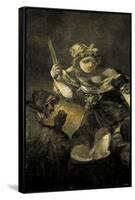 Judith and Holofernes-Francisco de Goya-Framed Stretched Canvas