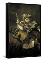 Judith and Holofernes-Francisco de Goya-Framed Stretched Canvas