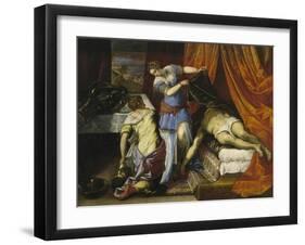 Judith and Holofernes-Jacopo Tintoretto-Framed Giclee Print