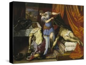 Judith and Holofernes-Jacopo Tintoretto-Stretched Canvas