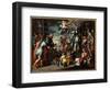 Judith and the Head of Holofernes (Painting, 18Th Century)-Francesco Solimena-Framed Giclee Print