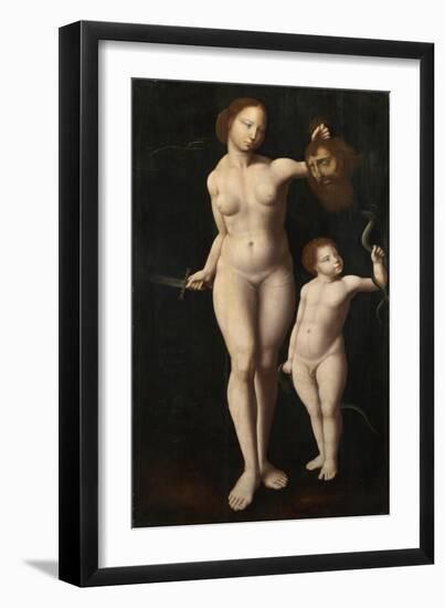 Judith and the Infant Hercules, C. 1525-Meister der Mansi-Magdalena-Framed Giclee Print