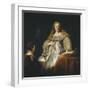 Judith at the Banquet of Holofernes, 1634-Rembrandt van Rijn-Framed Giclee Print