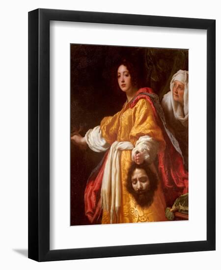 Judith Beheading Holofernes-Cristofano Allori-Framed Art Print