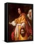 Judith Beheading Holofernes-Cristofano Allori-Framed Stretched Canvas