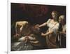 Judith Beheading Holofernes-Caravaggio-Framed Art Print