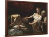 Judith Beheading Holofernes-Caravaggio-Framed Art Print