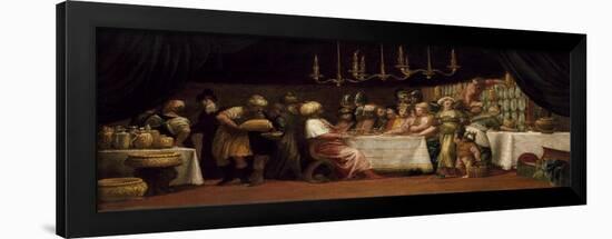 Judith Feasted by Holofernes-Veronese-Framed Giclee Print