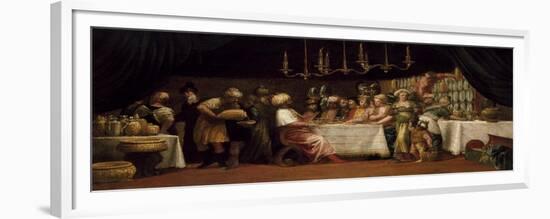 Judith Feasted by Holofernes-Veronese-Framed Giclee Print