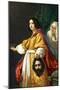 Judith holding head of Holofernes-Cristofano Allori-Mounted Giclee Print