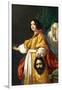 Judith holding head of Holofernes-Cristofano Allori-Framed Giclee Print