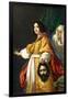 Judith holding head of Holofernes-Cristofano Allori-Framed Giclee Print