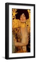 Judith I-Gustav Klimt-Framed Art Print