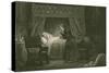 Judith Malmayus Meditating the Murder of Amabel-John Franklin-Stretched Canvas