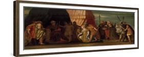 Judith Received by Holofernes-Veronese-Framed Giclee Print