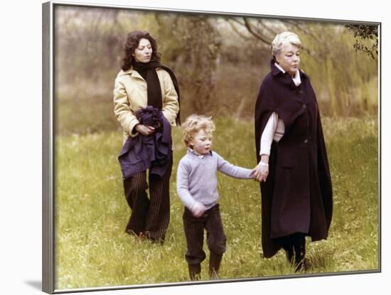 Judith Therpauve by PatriceChereau with Simone Signoret, 1978 (photo)-null-Framed Photo